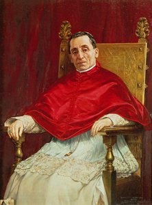 Portrait of Pope Benedict XV by Antonio Maria Fabres y Costa