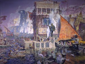 The Colossus of Rhodes by Antonio Munoz Degrain