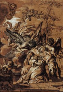 The Transverberation of St Teresa by Antonio Nasini