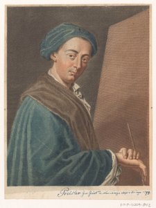 Portrait of Artist Johann Justin Preissler (Portraits of Artists)