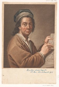 Portrait of Artist Michelangelo Ricciolini by Antonio Pazzi