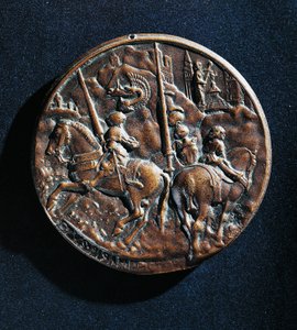 Medal of Filippo Maria Visconti (1392-1447) by Antonio Pisanello