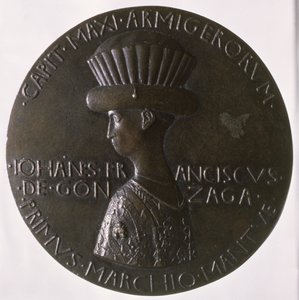 Portrait Medal Depicting Gianfrancesco Gonzaga by Antonio Pisanello