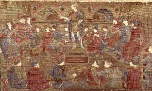 St. John the Baptist Rebuking Herod, tapestry depicting scenes from the life of the saint