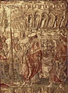 The Disciples Visiting St. John the Baptist in Prison, Tapestry Depicting Scenes from the Life of the Saint