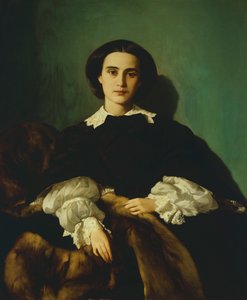Portrait of the Noblewoman Morrocchi by Antonio Puccinelli