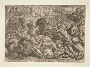 Battle of Jericho by Antonio Tempesta