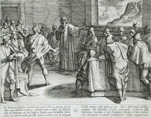 Conference on What Steps to Take Upon the Romans