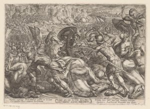 The Fall of Jericho by Antonio Tempesta