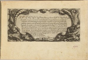 Frontispiece: Dedication to Pietro Strozzi by Antonio Tempesta