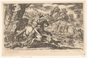 Boar Hunt (Hunting Scenes, part 5)
