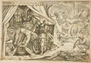 Judith and Holofernes by Antonio Tempesta