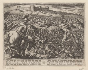 Julius Civilis Flooding the Land with the Help of Dikes