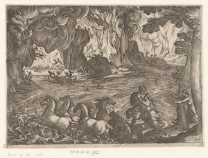 Landscape with the Abduction of Proserpina (Landscapes with Mythological Scenes)