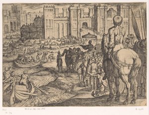 Walls of Babylon by Antonio Tempesta