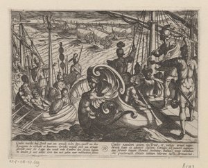 Dutch and Roman Ships on the Rhine
