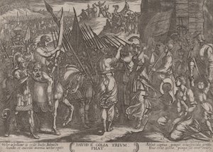 David Returning in Triumph with the Head of Goliath, from 