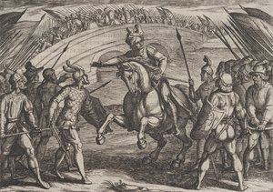 Civilis Separates German and Dutch Troops (detail)
