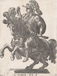 Plate 4: Emperor Gaius on Horseback, from 