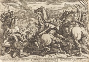 The Hebrews Defeat the Canaanites by Antonio Tempesta