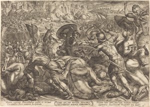The Taking of the City of Jericho by Antonio Tempesta