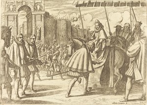 Triumphal Entry of Margaret of Austria by Antonio Tempesta