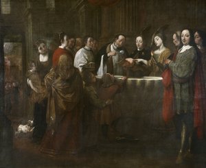 The Baptism of Saint Francis, c.1729-33 by Antonio Viladomat