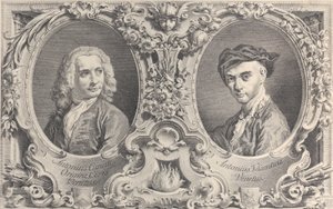 Portraits of Canaletto and Visentini