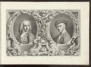 Portraits of Artists Canaletto and Antonio Visentini