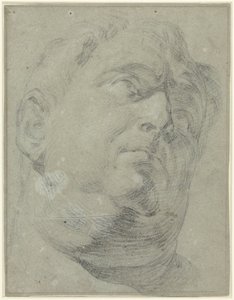 Ancient Roman Marble Bust of Presumed Vitellius