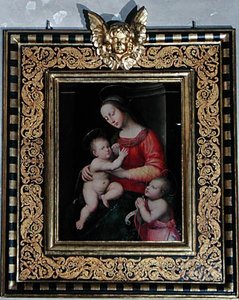 Madonna and Child with St. John the Baptist by Antonio del Ceraiolo