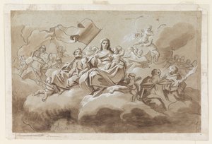 The Virgin and Child Surrounded by Saints by Antonio di Dominici