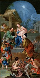 Adoration of the Magi by Antonio the Elder Gonzalez Velazquez