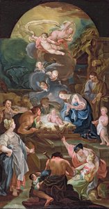 Adoration of the Shepherds by Antonio the Elder Gonzalez Velazquez