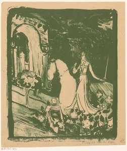 Knight on horseback
