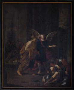 The Angel Liberating St. Peter from Prison by Antoon van den Heuvel