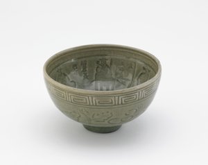 Serving Bowl in Style of Longquan Ware by Aoki (attr. to) Mokubei