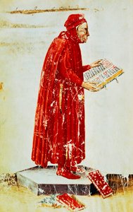 Portrait of Lino Coluccio Salutati by Apollonio di Giovanni di Tommaso