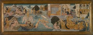 The Adventures of Ulysses, 1435-45 by Apollonio di Giovanni di Tommaso