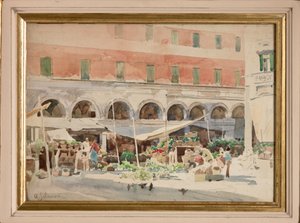 Fruit Market by Arcangelo Salvarani