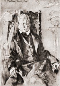 Sir Walter Scott by Archibald Standish Hartrick