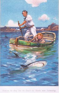 Between the Reef and the Beach the Sharks Were Swimming by Archibald Webb