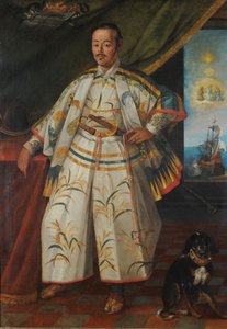 Portrait of Hasekura Rokuemon Tsunenaga by Archita Ricci