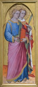 Saint Philip the Apostle and Grisante by Aretino Luca Spinello or Spinelli