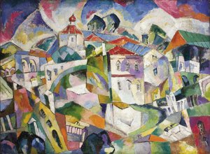 Cubist Cityscape, 1910s