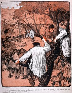 Cocktail Fight in Northern France by Delannoy