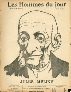 Cover of Les Hommes du jour, Satirical in B & W