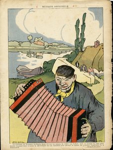 Illustration in Le Rire by Aristide Delannoy