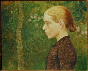 Aristide Maillol / Portrait Bust of a Peasant Girl, 1891 by Aristide Maillol