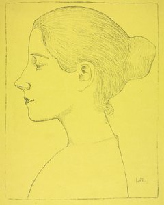 Portrait of a Young Woman (Profile of Young Girl) by Aristide Maillol